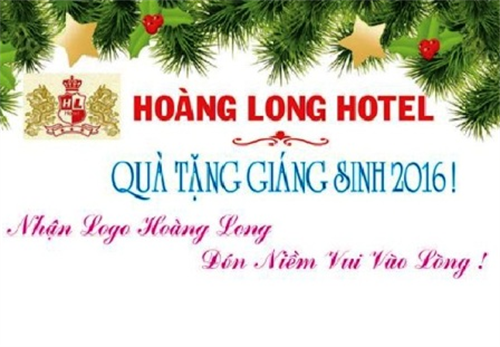 Nhận logo khách sạn Hoàng Long đón niềm vui vào lòng
